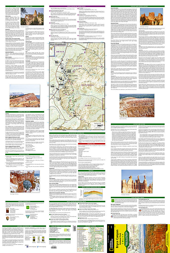 map of bryce canyon national park utah