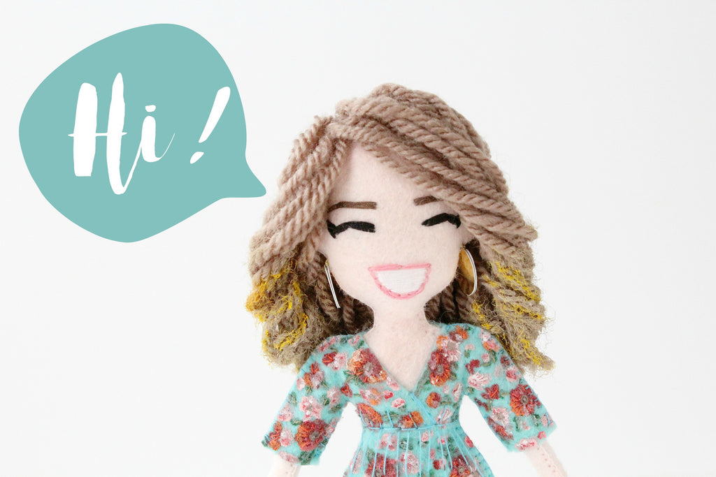 selfie doll made to order by malgo amos