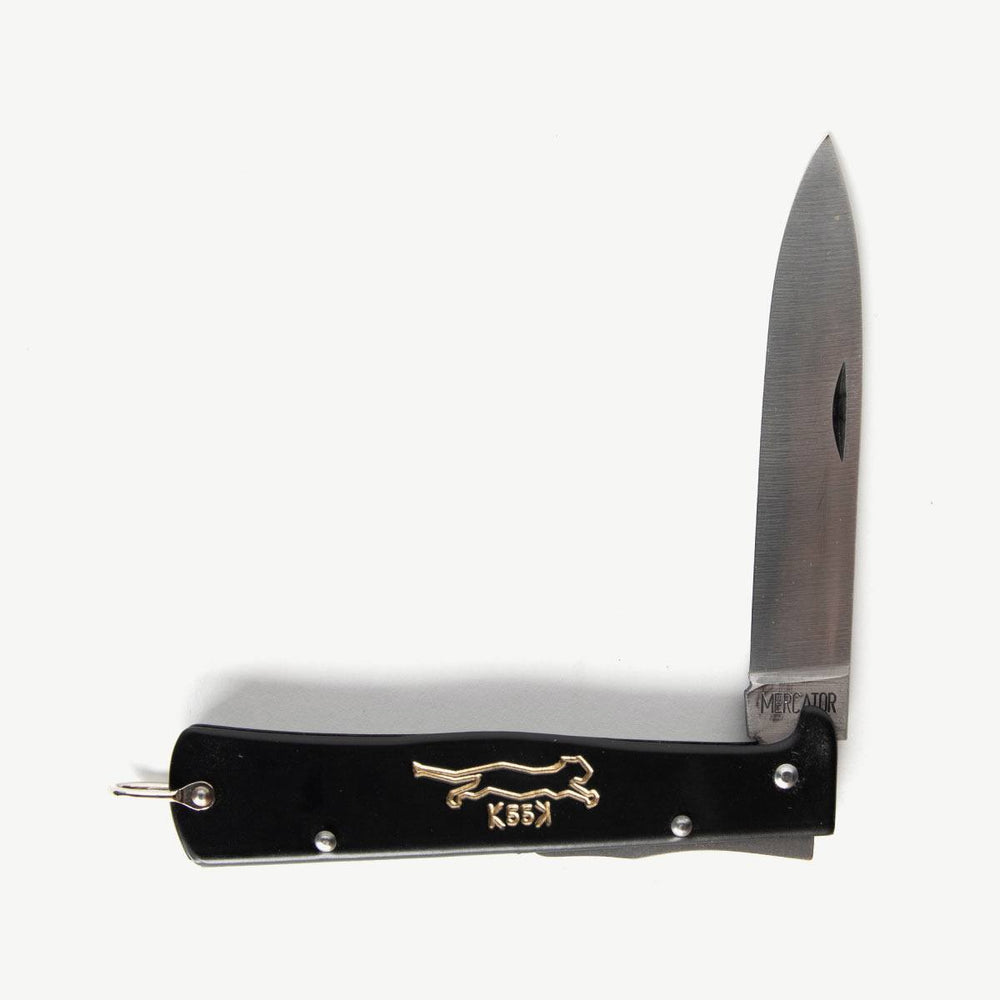 Anchor knife grenadilla, without leather strap, Carbon steel C75