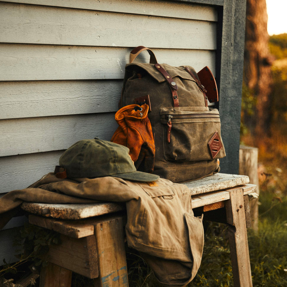 Field Tan Waxed Canvas – Bradley Mountain