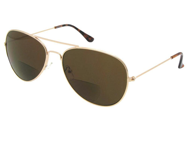 Aviator Bifocal Sunglasses Style B99 - Sunglass Rage
