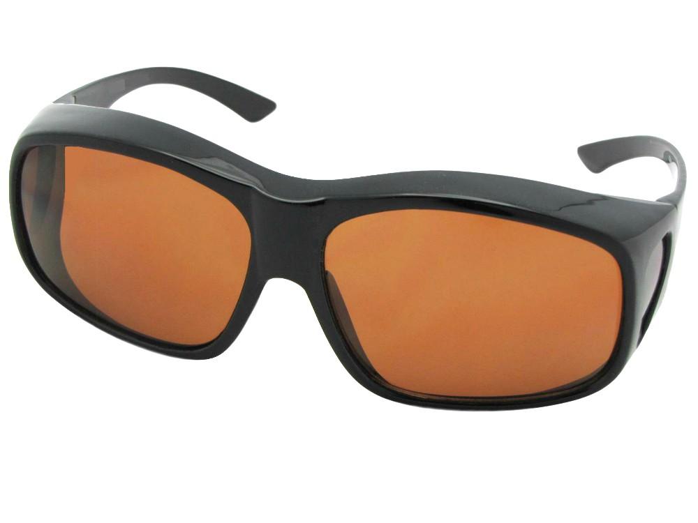 Largest Wrap Around Non Polarized Fit Over Sunglasses F19