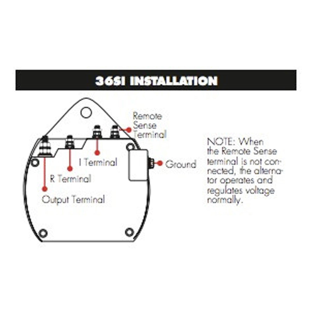 Replacement Delco Remy Alternator | 36SI Alternator | BIG ... delco remy 22si wiring diagram 