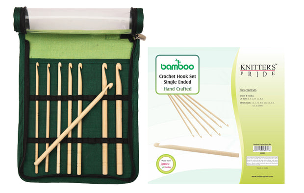 Bamboo Tunisian Crochet Hook Set by Knitter's Pride – Icon Fiber Arts