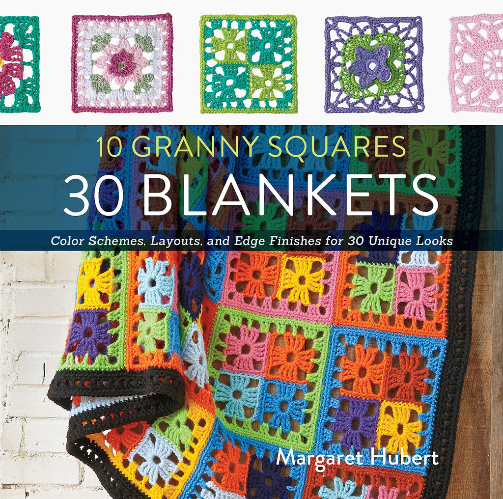 The Granny Square Book by Margaret Hubert, Timeless Techniques and Fresh  Ideas for Crocheting Square by Square, 9781589239487