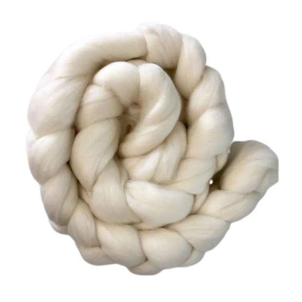 MERINO WOOL ROVING - NATURAL