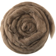 Shetland Moorit Roving Certifed wool top from the Shetland Islands, Scotland