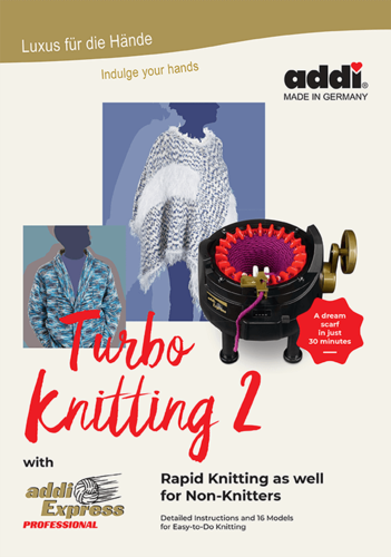 Pattern Book for Addi King Size Knitting Machine Winding Nautical  Stitches