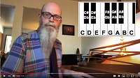 Lee Alan Nolan Beginner Piano Sample Video at Five Star Guitars
