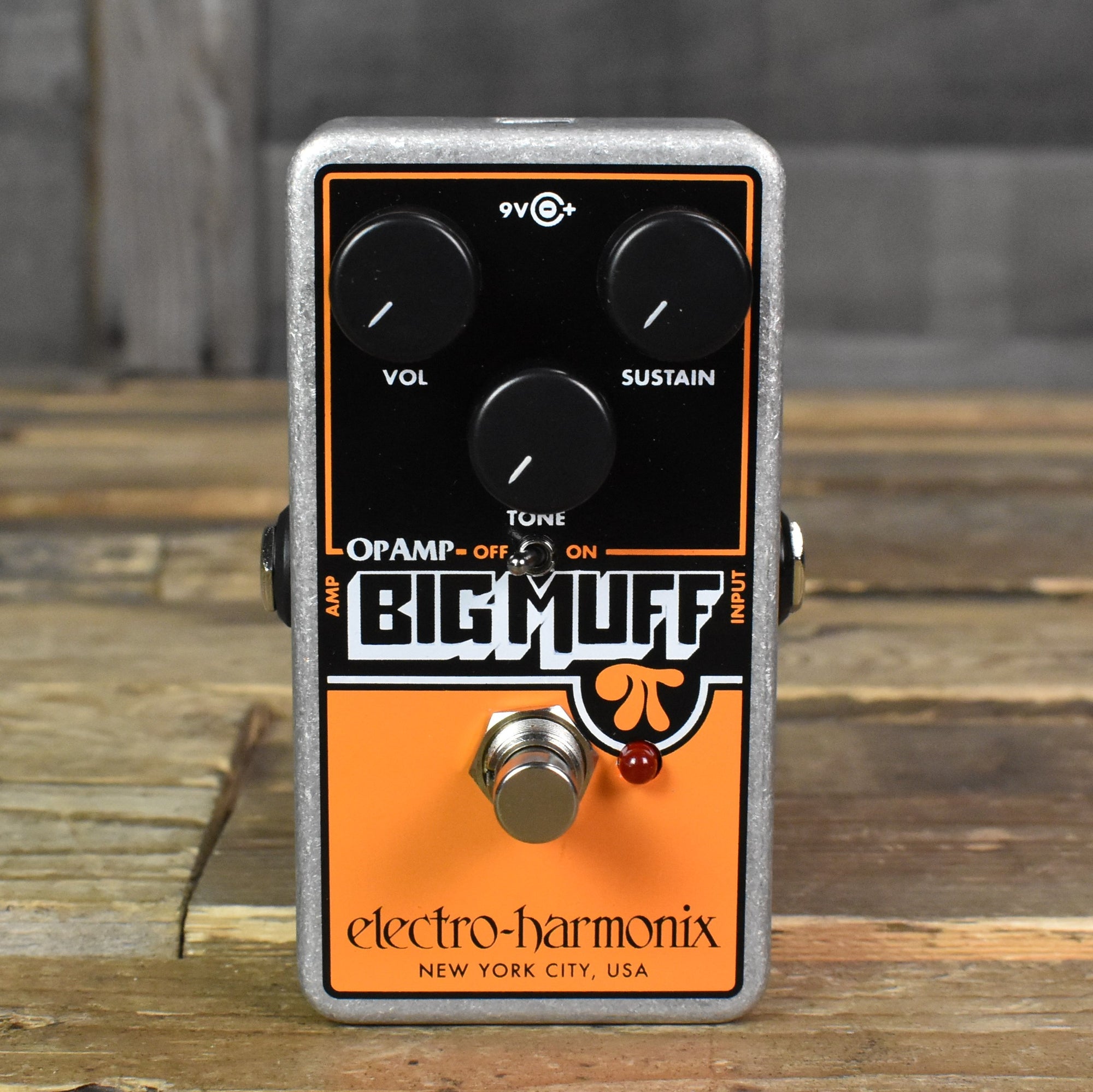 EHX Green Russian Big Muff Pi Fuzz - Five Star Guitars