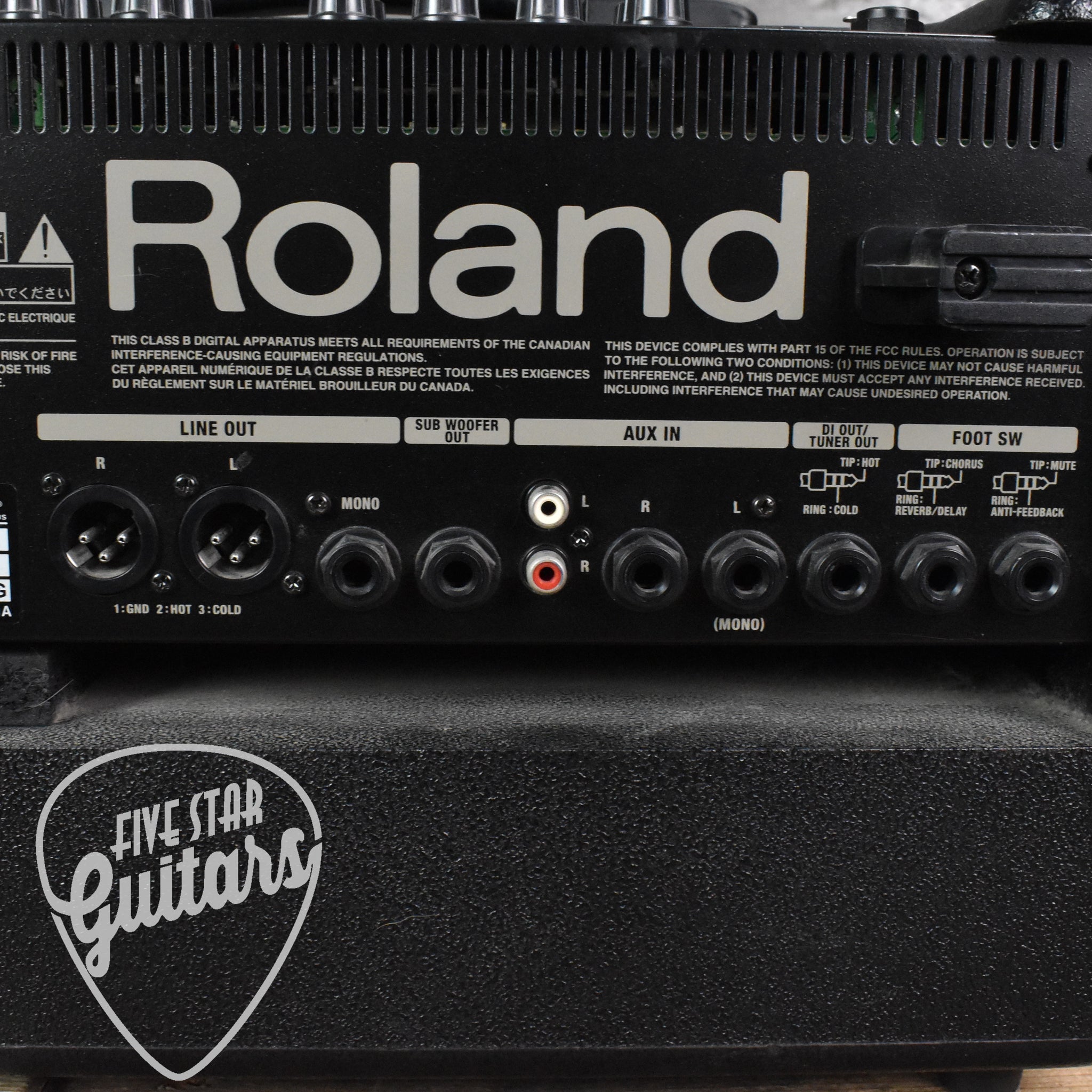 Pre Owned Roland Ac 60 Acoustic Chorus Combo Five Star Guitars