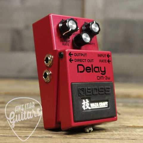 Boss DM-2W Waza Craft Delay Pedal - Five Star Guitars