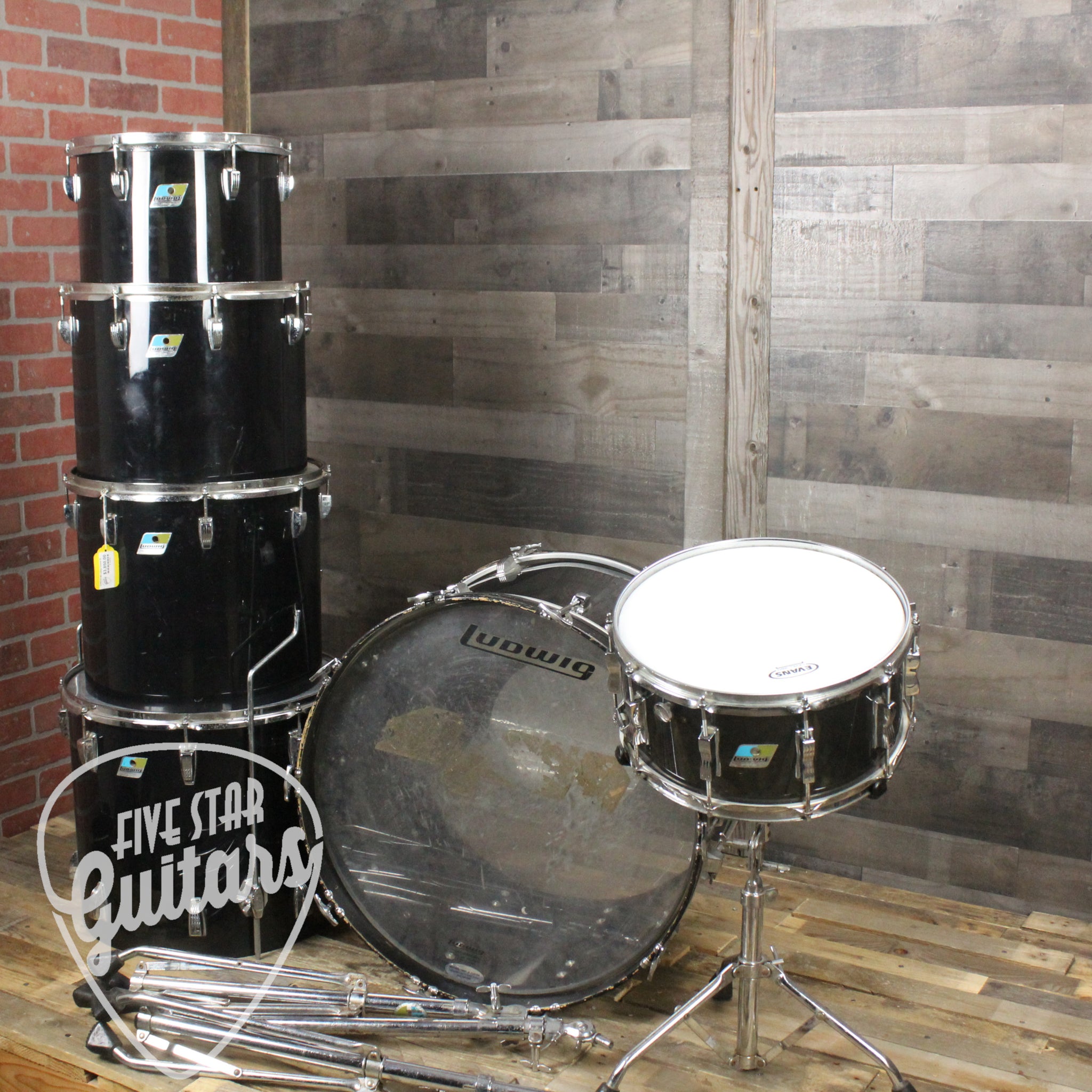 ludwig smoke vistalite