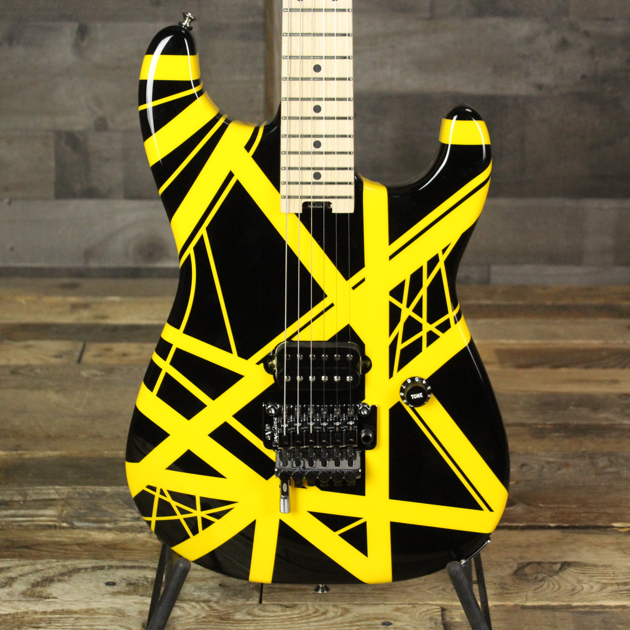 evh yellow and black