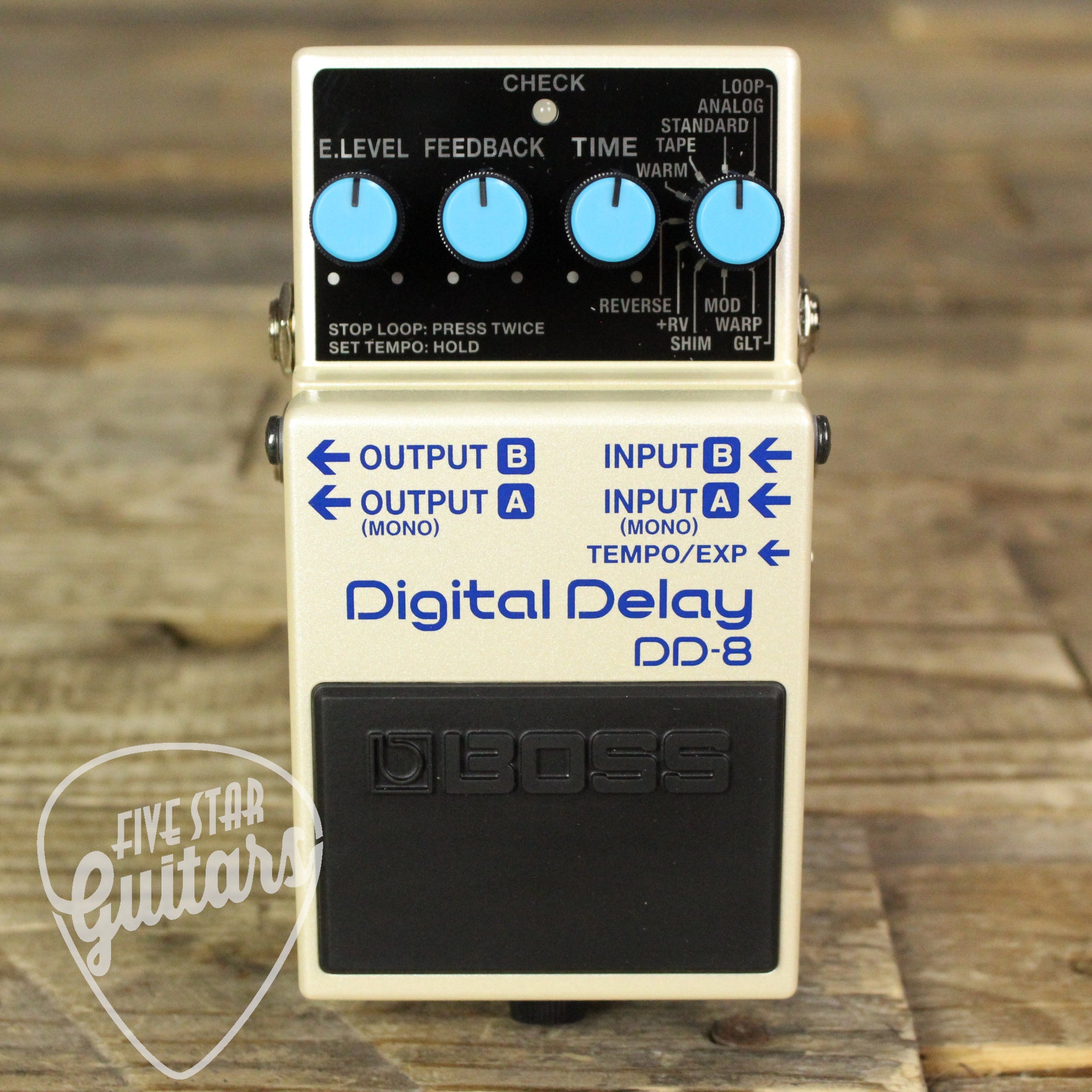 Boss DD-3T Digital Delay with Tap Tempo - Five Star Guitars