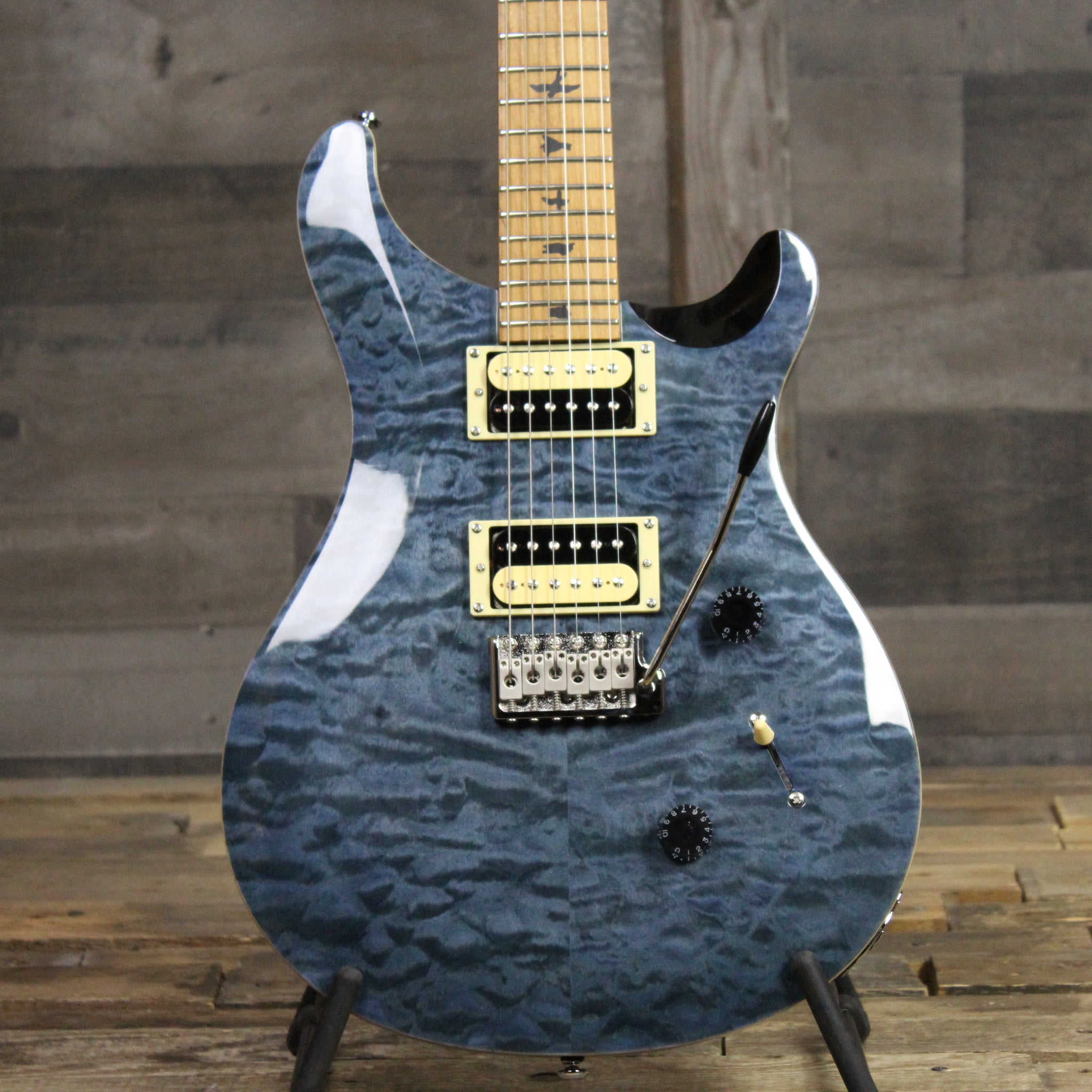 Prs Roasted Maple Limited Se Custom 24 Whale Blue Five Star Guitars