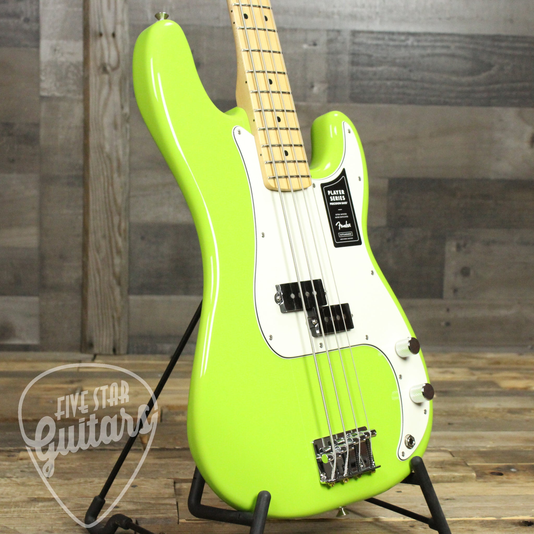 fender electron green bass