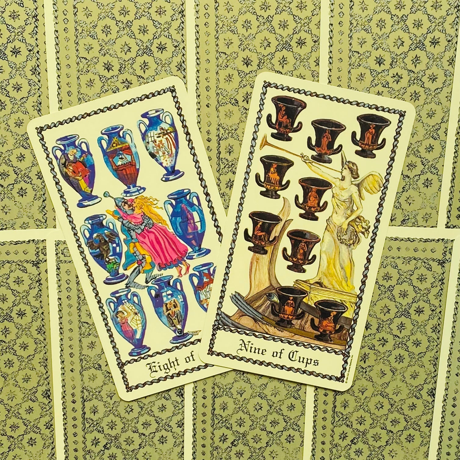 THE MEDIEVAL SCAPINI TAROT CARDS DECK LUIGI SCAPINI US GAMES