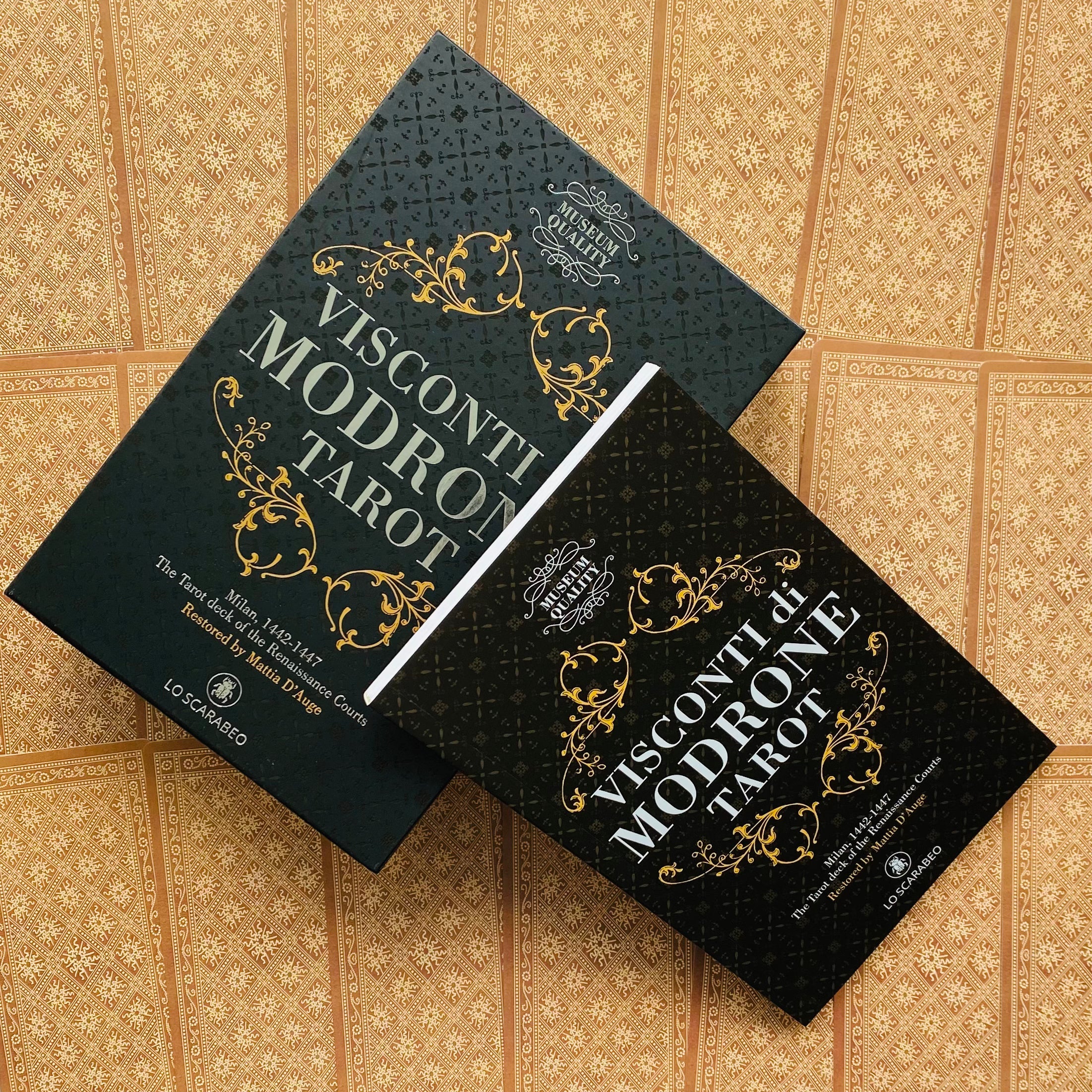 Visconti Di Modrone Tarot Cards Deck Lo Scarabeo Museum