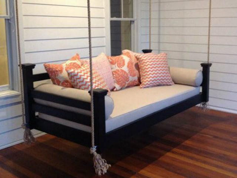 Custom Carolina Elegant Charleston Swing Bed Magnolia Magnolia Porch Swings