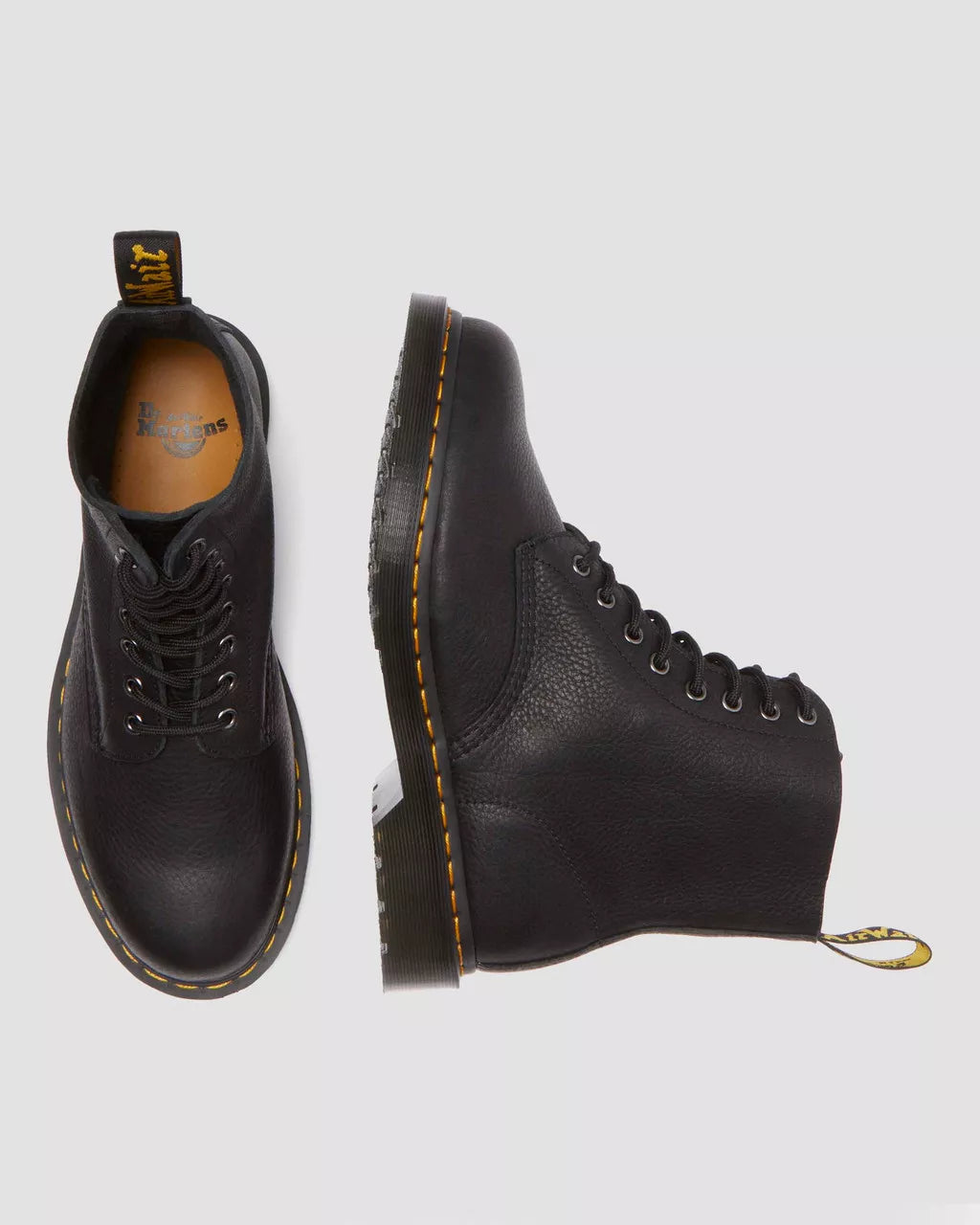 Dr. Martens - 1460 Pascal Ambassador - Hoge schoenen maat 4, grijs/zwart