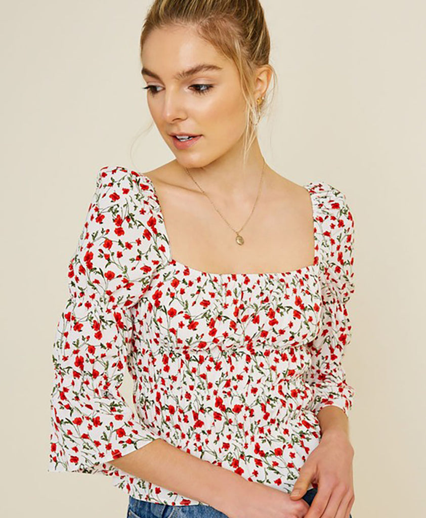 calvin klein polka dot top