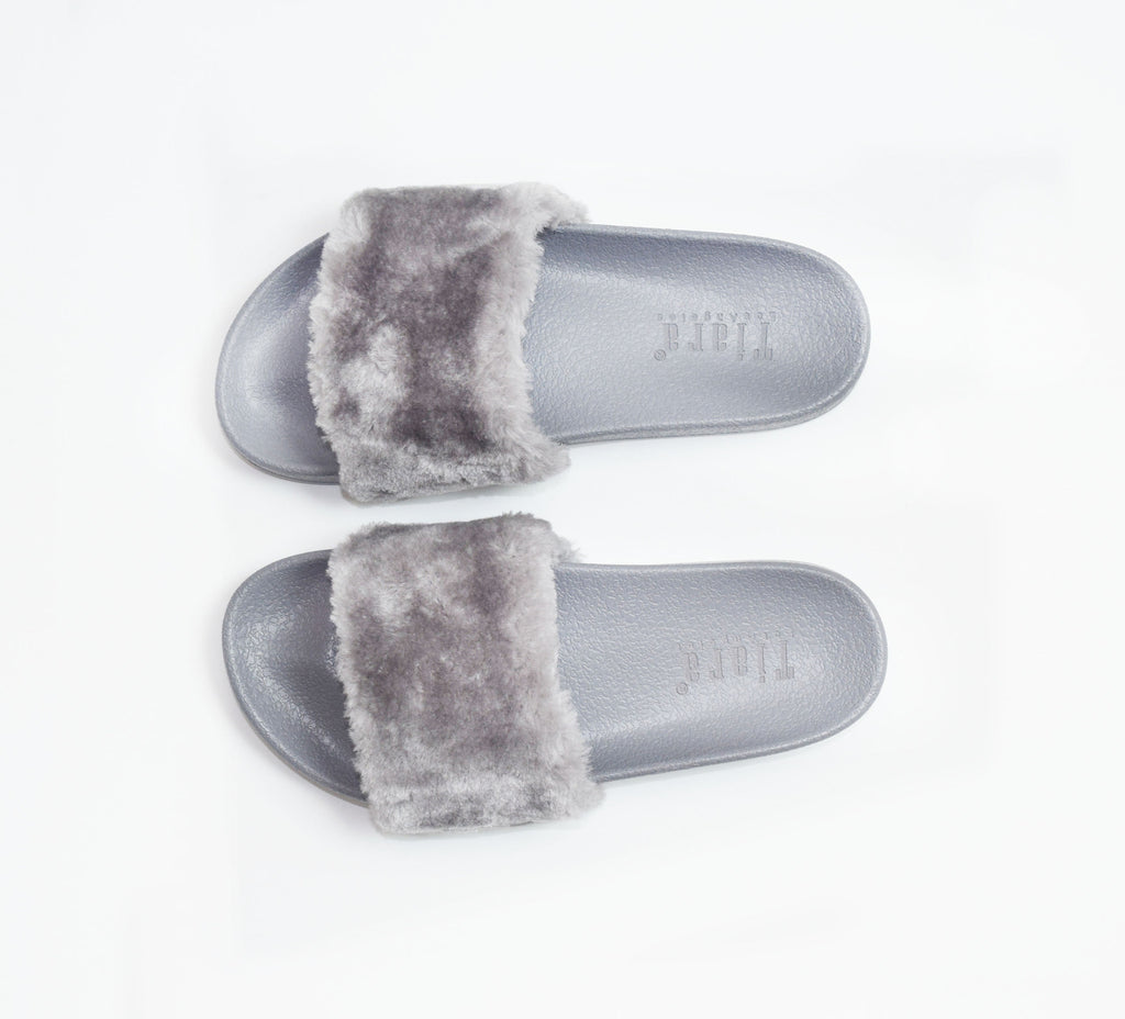 furry puma slides for sale