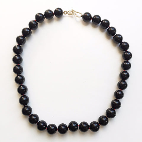 black coral necklace