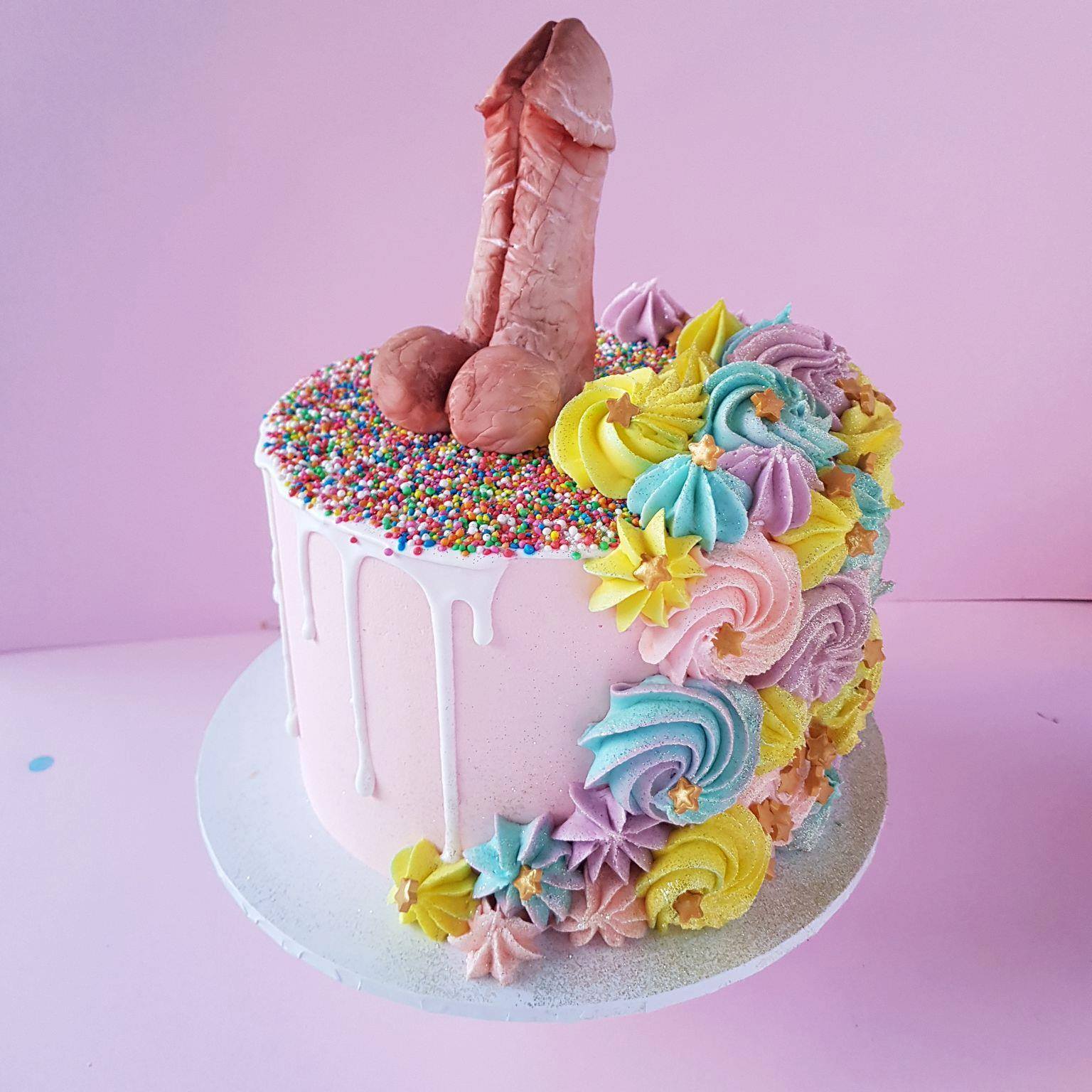 Penis Cake, How to make Penis Cake, Dick Cake
