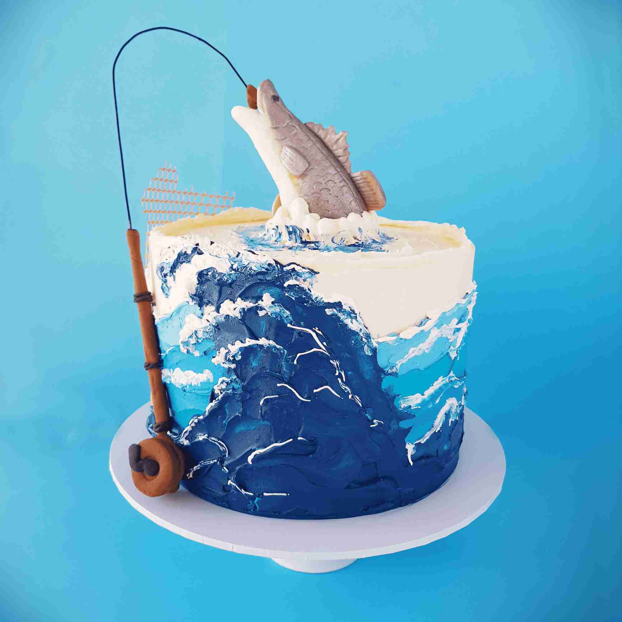 Gone Fishing Cake