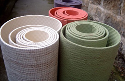 different types of yoga mats