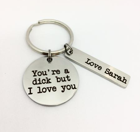 THANKS FOR ALL THE ORGASMS KEYRING!