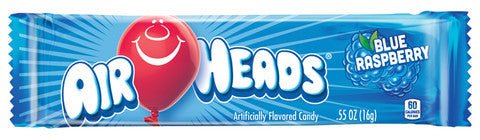 AIRHEAD BLUE RASPBERRY AMERICAN CHEWY SWEETS - 15.6G BAR