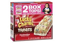 LUCKY CHARM TREAT BARS 6 PACK 144G