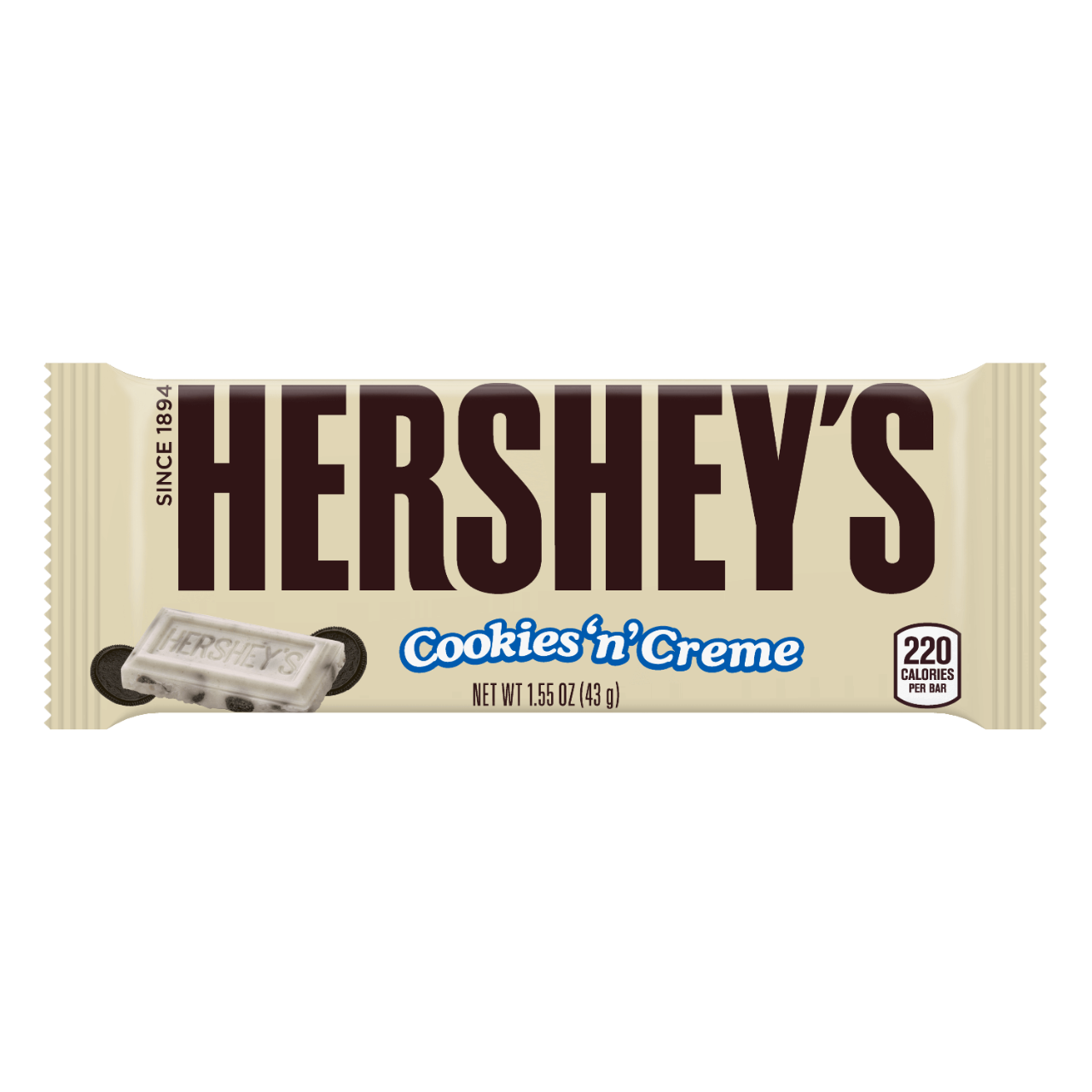 Hershey's Cookies 'N' Creme Chocolate Bar