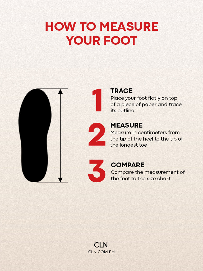 Men's Footwear Size Chart. Nike PH