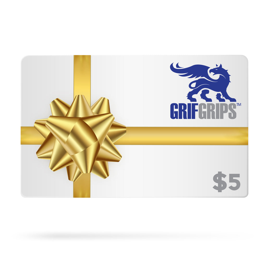5 Gift Card GrifGrips