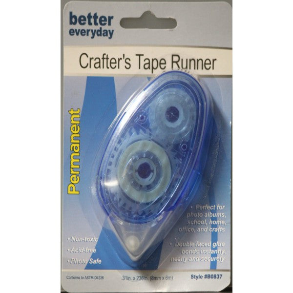 Allary Double-Sided Repositionable Adhesive Tape Runner or Roller