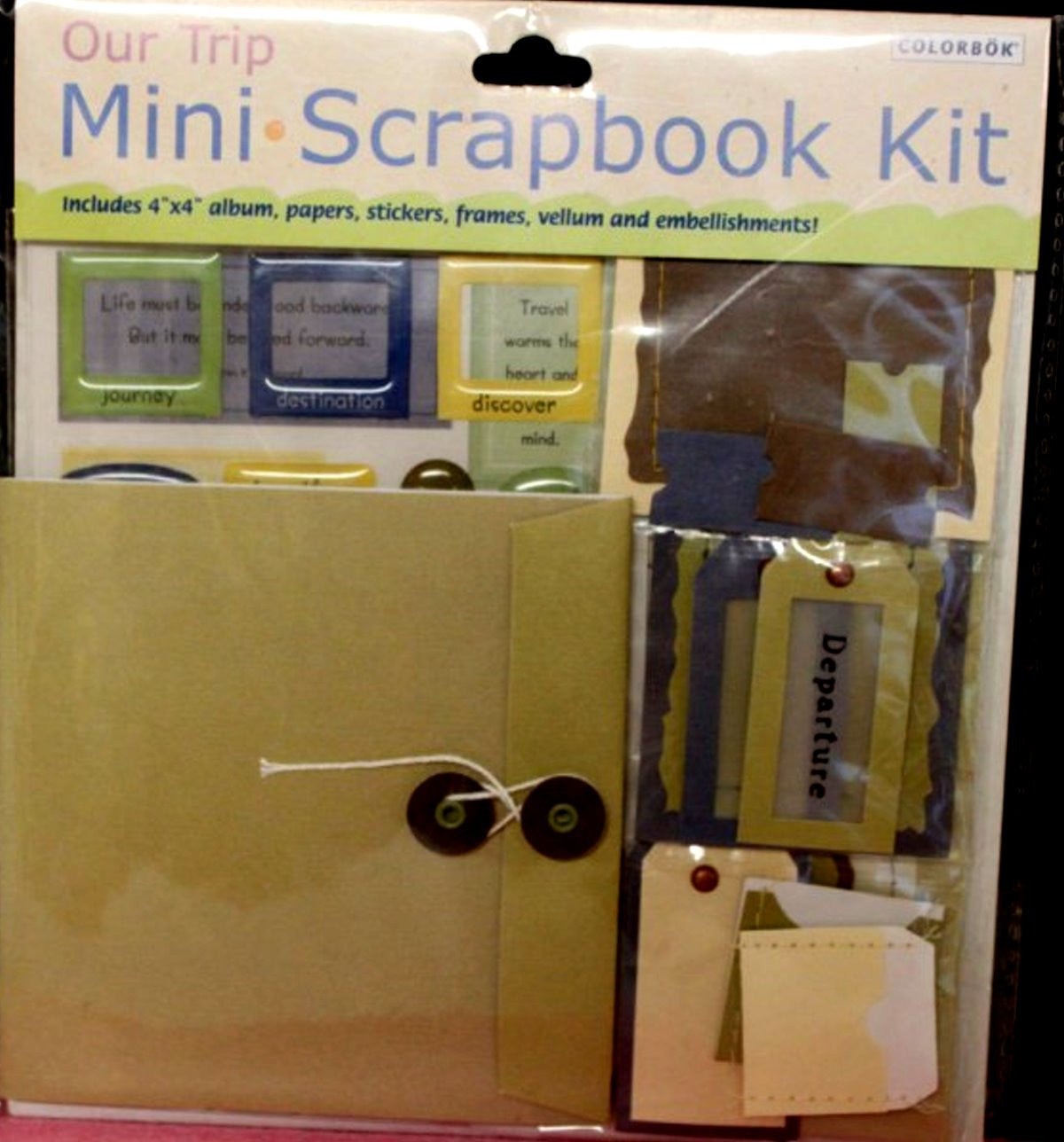 Lot of 2 Scrapbooking Kits Colorbok Mini Scrapbook Birthday & Celebrations