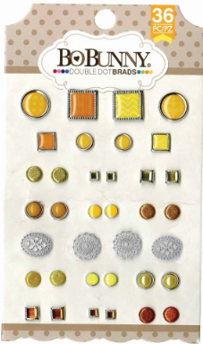 Mini Brads Metallics 3mm