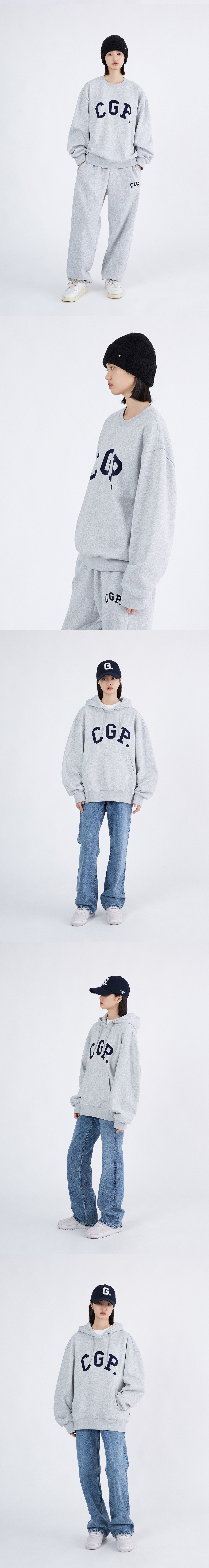 SET] (Choose Sweatshirt or Hood) CGP Simple Logo Training