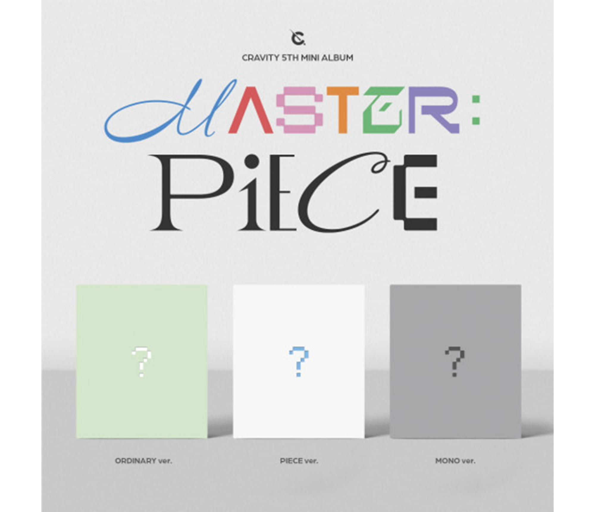 CRAVITY - 5th Mini Album [MASTER:PIECE] (Random Ver.)
