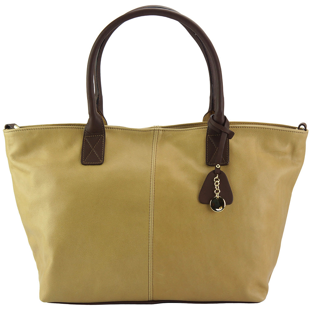 Vincenza leather tote bag