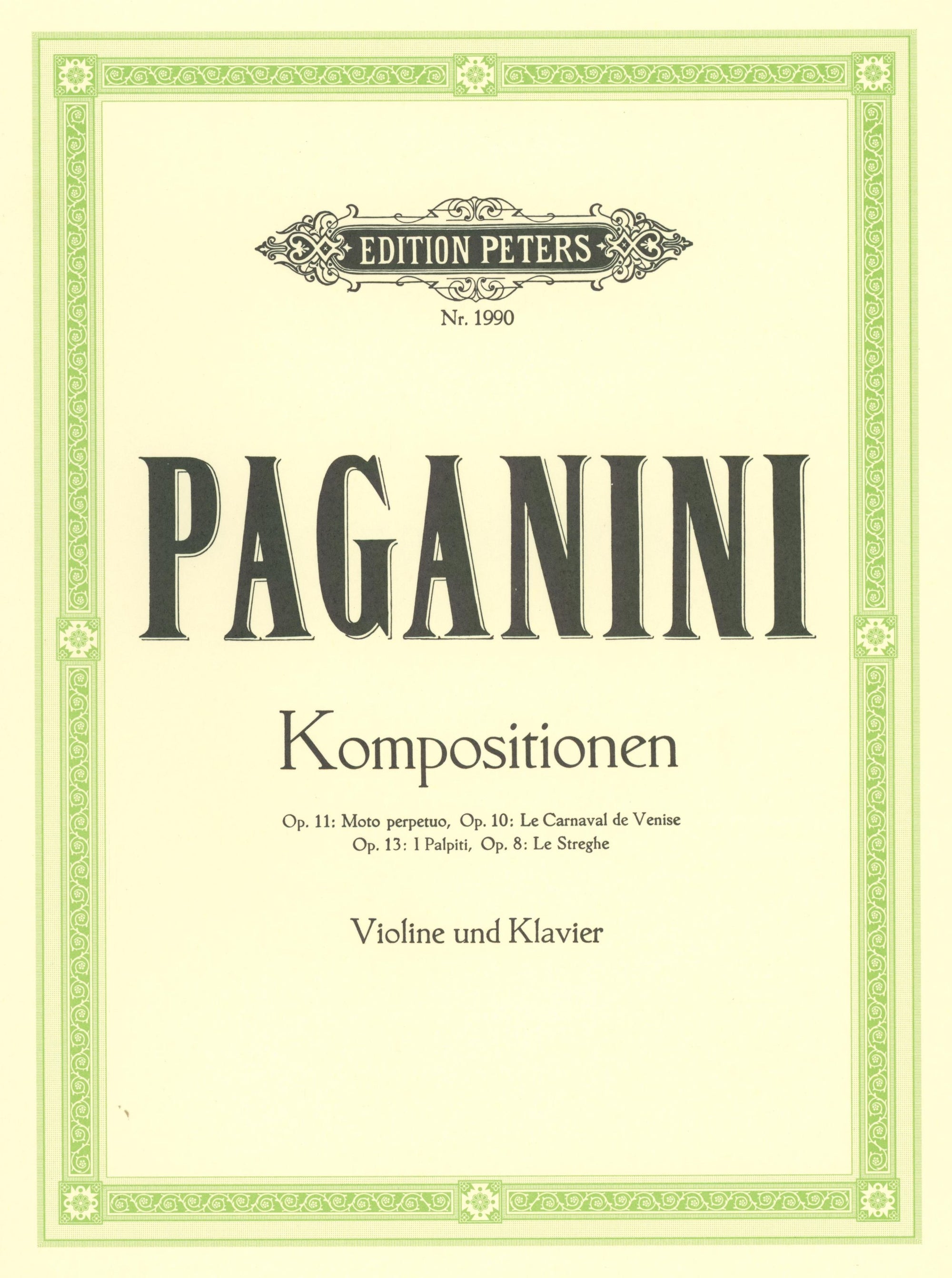 Paganini: Moto Perpetuo, Op. 11 - Ficks Music