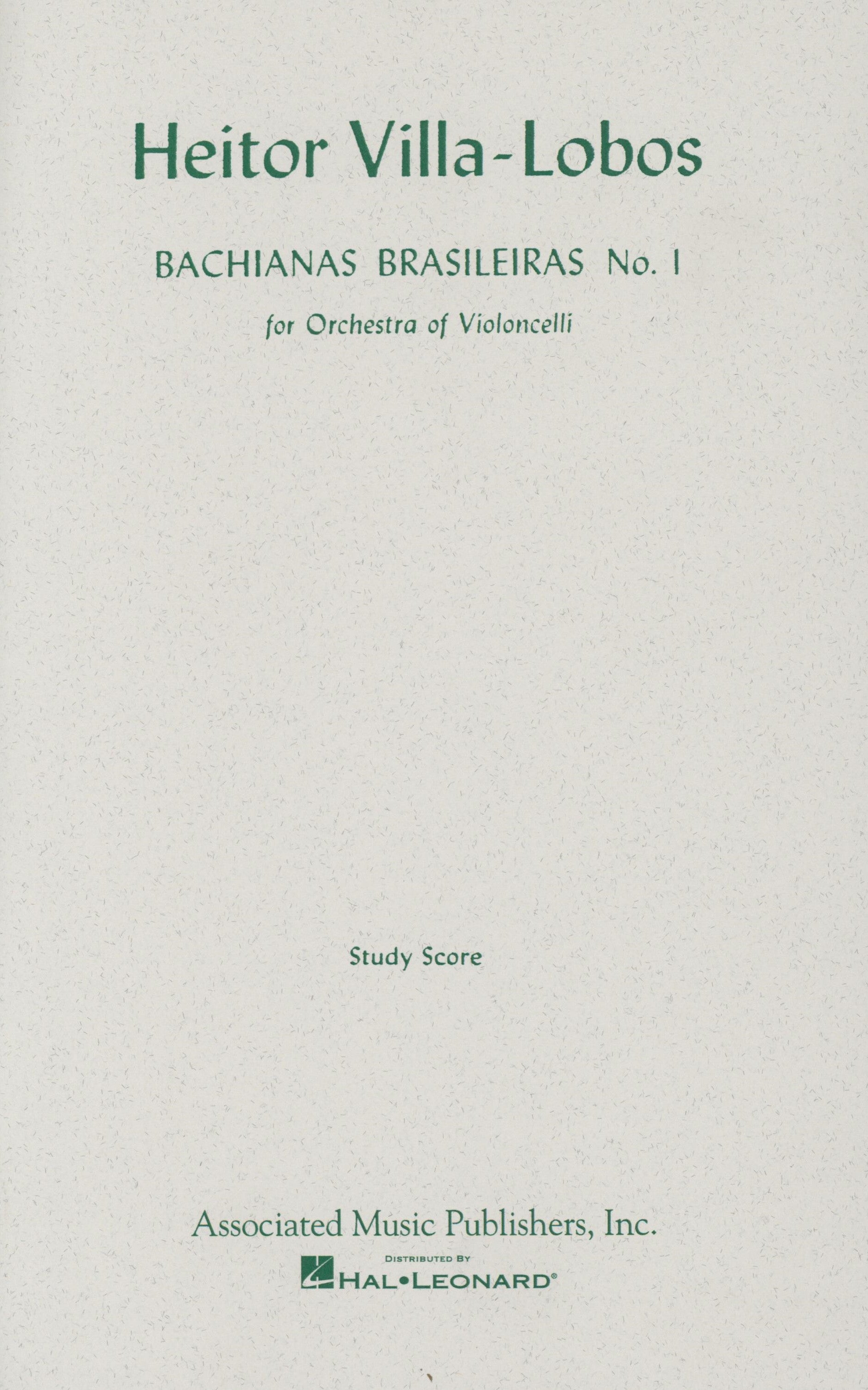 Villa-Lobos: Bachianas Brasileiras No. 1 - Ficks Music