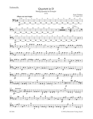 Schubert: String Quartets - Volume 3