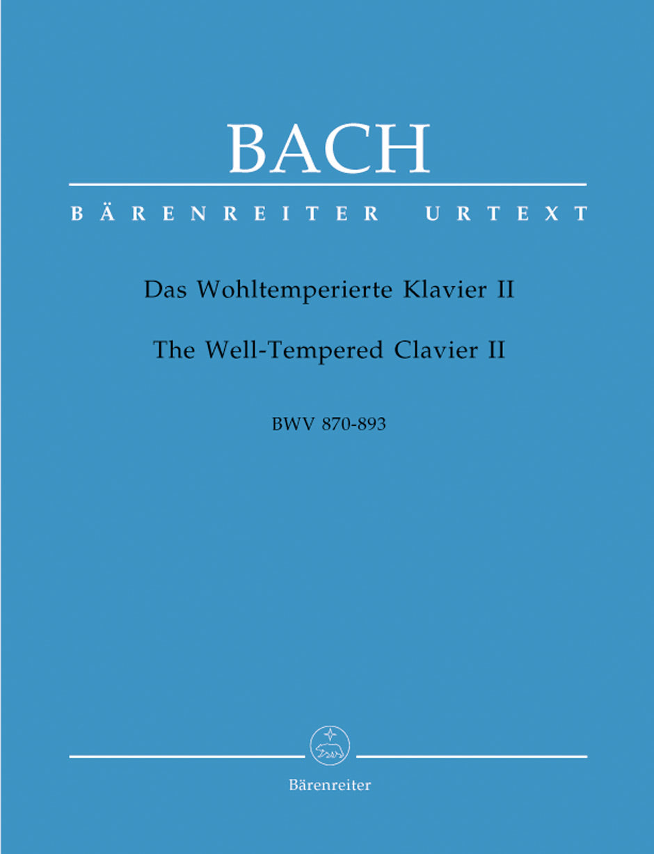 bach well tempered clavier e flat major book 2