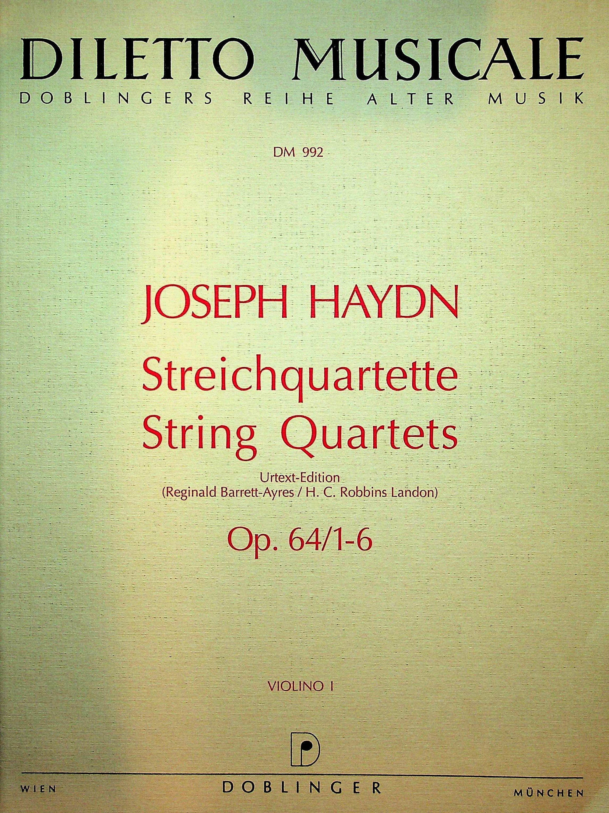 String Quartet in C major, Hob.III:34, Op.20 No.4 – Joseph Haydn