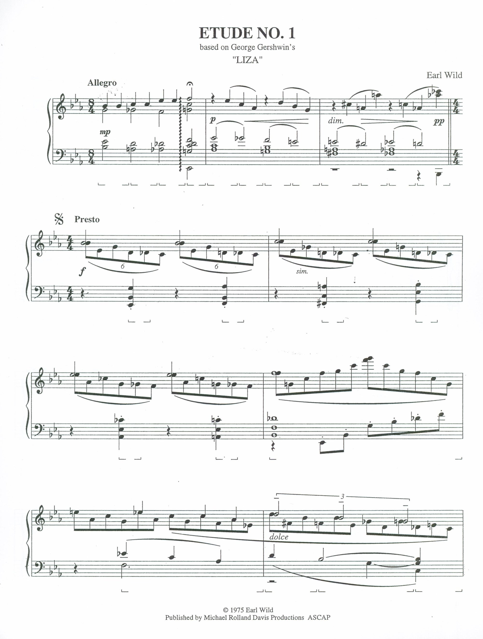 Embraceable You - Score & Parts, Grade 3 - Cosmo Music
