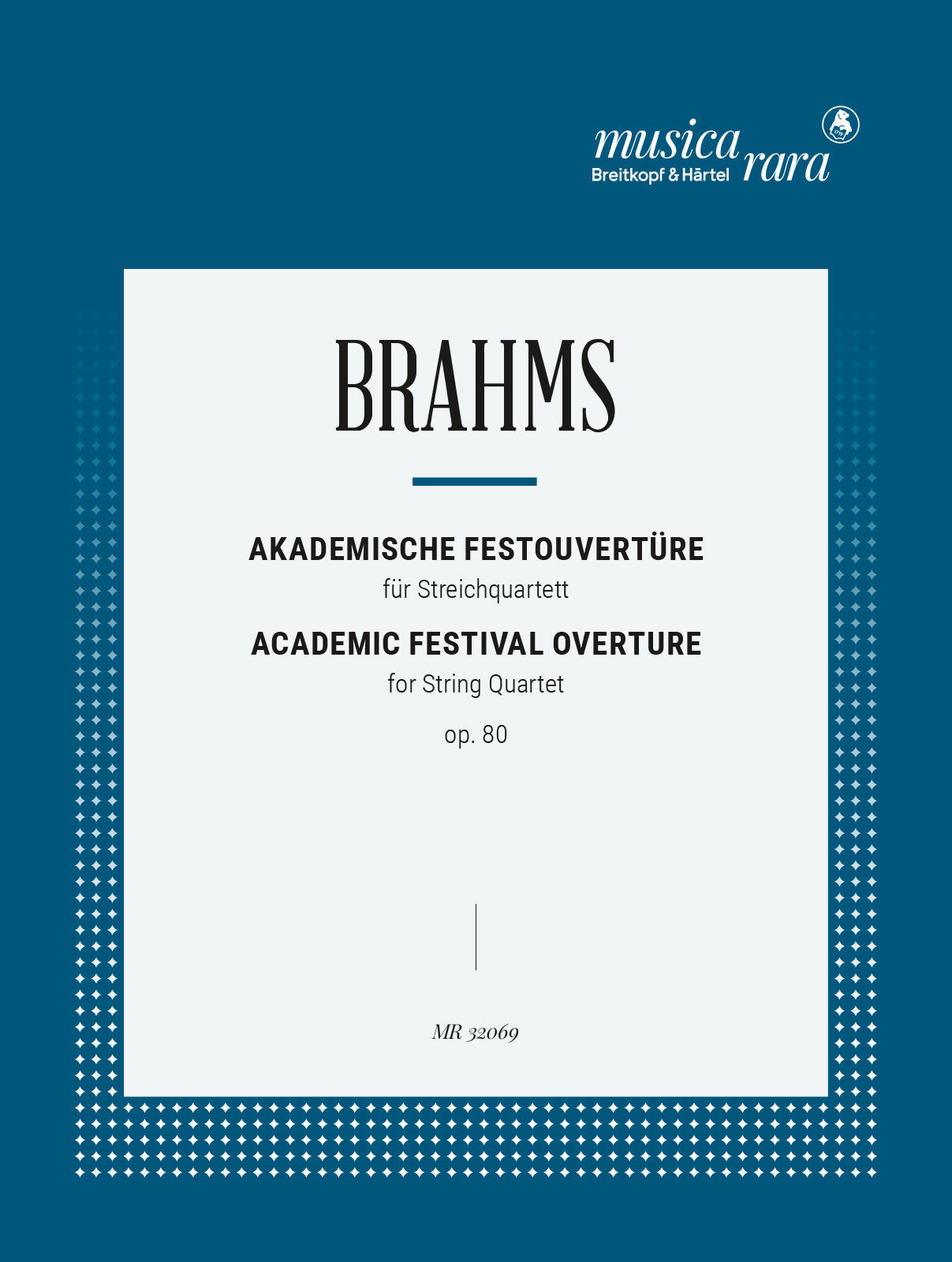 Brahms: Academic Festival Overture in C Minor, Op. 80 (arr. for string -  Ficks Music